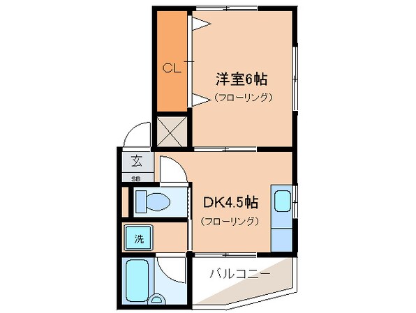 ルプレ荻窪の物件間取画像